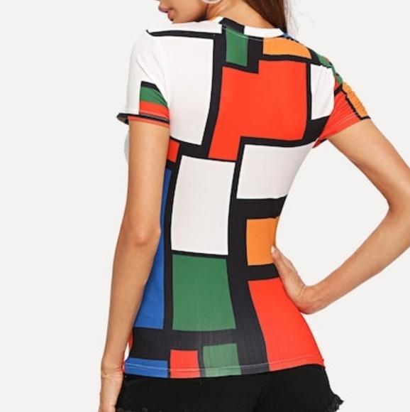 🎨Abstract top🎨 - Picture 2 of 3